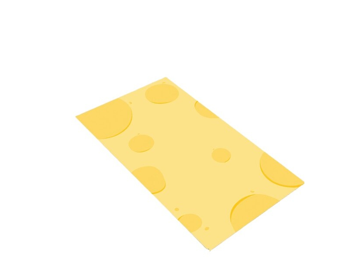 Tapete De Veludo Com Padrão De Queijo Vayotoy
