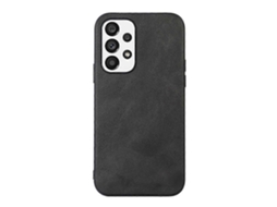 Capa Para Samsung Galaxy A33 5g Em Pu Com Textura De Couro Bovino