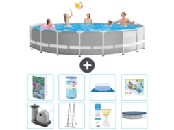Intex Piscina Prism Frame Redonda - 549x122 Cm - 9-peças S635