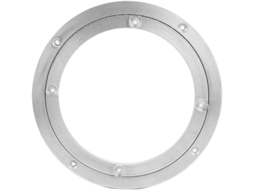 Suporte Giratório De 8 Polegadas Com Base Giratória Redondo Em Liga Alumínio Material 14mm Espessura Para Carga