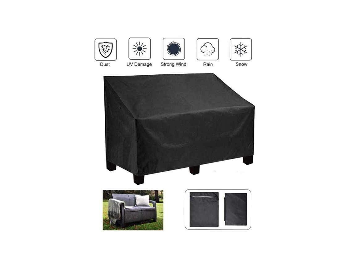 Capa Anti Poeira Para Bancos De Jardim, Cobertura De Móveis De Jardim, Tecido Oxford 210d, Utensílios De Jardim Igvtrade