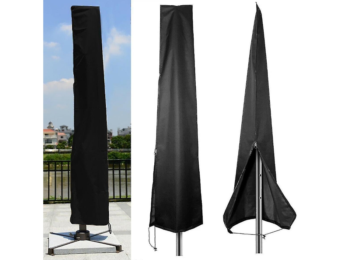 Cubierta para Paraguas Grande Impermeable Resistente a La Uv para Jardín Terraza Exterior Protección Solar