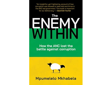 Livro The Enemy Within de Mpumelelo Mkhabela (Inglês)