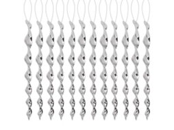 Conjunto 20 Repelentes De Aves - Espanta Pombos Refletor - Para Varanda E Jardim - 30 Cm - Ps - Prateado