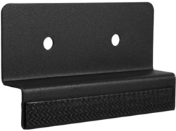 Puxador E Base Vanzack Em Aço Carbono Preto Para Gavetas De Armários Cozinha, Design Oculto, Fácil Instalação