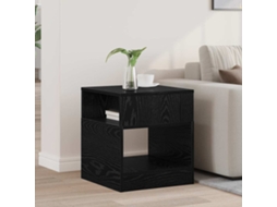 Vidaxl Mesa De Apoio Carvalho Preto 40,5 X 40 X 45 Cm