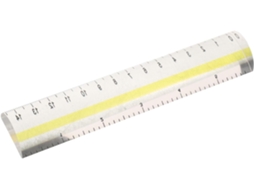 Guia De Leitura Com Lupa Em Acrílico Transparente Amarelo Para Documentos E Papéis, Ideal Para Estudo Bíblico E Adultos