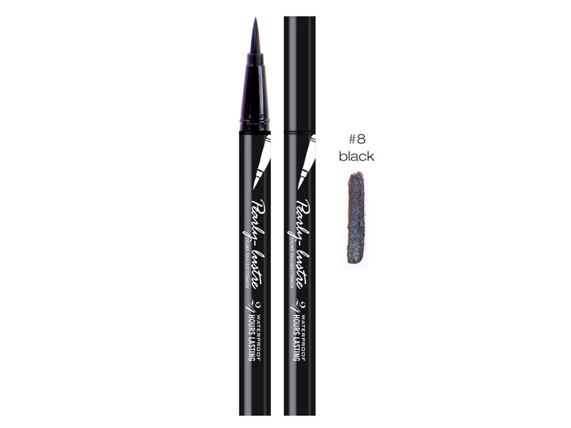 Lápiz De Ojos Líquido Impermeable De Larga Duración Herramienta De Maquillaje