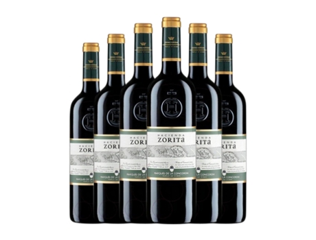 Vinho HACIENDA ZORITA Marqués de la Concordia Arribes Carvalho (0.75 L - 6 Unidades)