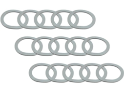 Anéis de Vedação Silicone para Liquidificadores, 15 Peças. Reposição Com, Acessórios Cozinha. CHABERLU