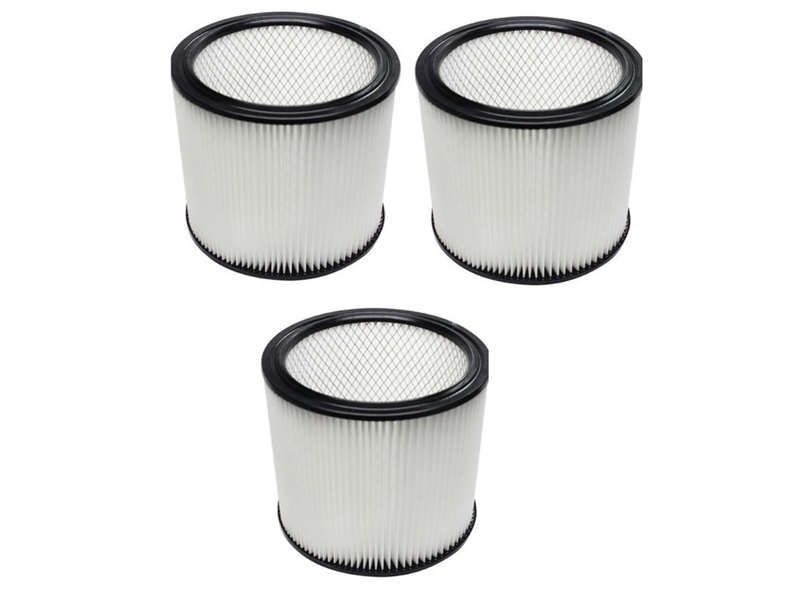 Substituição de filtro de cartucho HEPA de 3 pacotes para aspiradores de pó molhados/secos Shop-Vac 90304/90350/903-04-00 5 galões