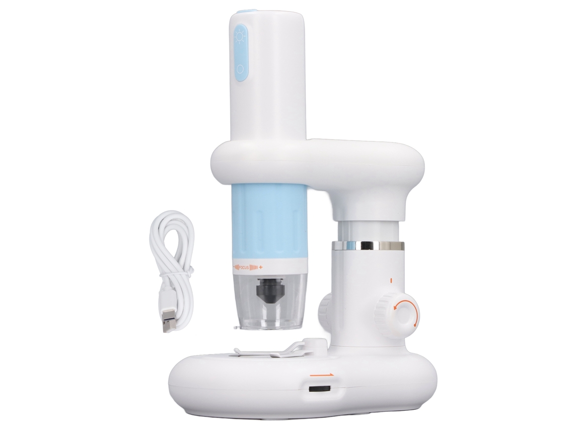 Microscópio Digital Wifi Infantil 50 1000x Hd Lupa Portátil Educativo para Crianças Magnifier Sem Fio