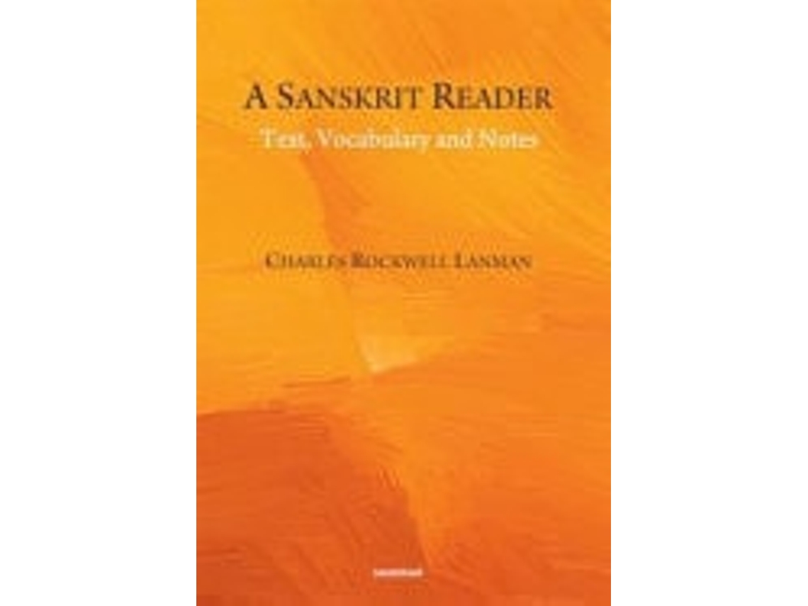 Livro A Sanskrit Reader De Charles Rockwell Lanman (inglês - Capa Dura)