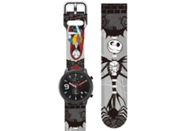 Bracelete Silicone Líquido para TicWatch C2+ Preto