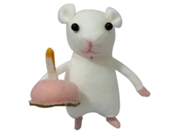 Plush Halloween Ratinho com Abóbora LAXISCREED