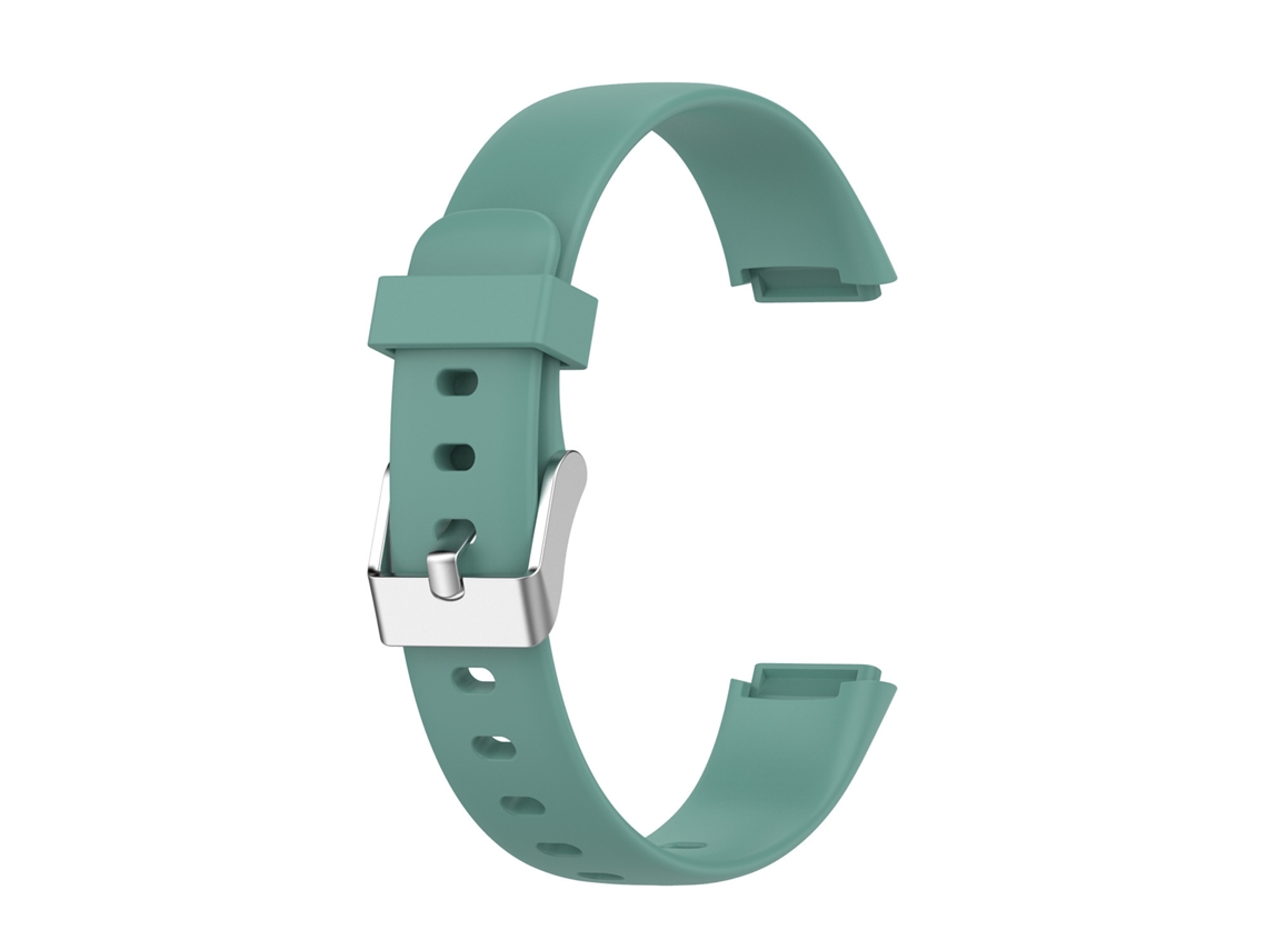 Bracelete de Silicone Para Fitbit Luxe (l-verde)