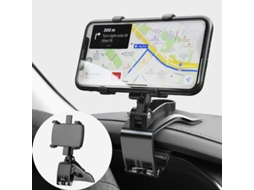 Suporte Para Celular Veicular Com Rotação De 360 ​​graus, Suporte Para Celular No Painel Do Carro Para Gps E Smartphones De 4 A 7 Polegadas, Preto.