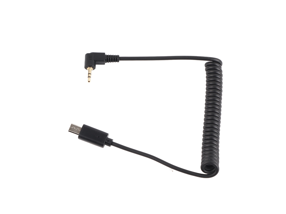 Cabo De Conexão Remota S2 De 2,5mm Para Câmeras A7 A7r Nex‑3nl A6000 A58 Hx300 Rx100n Controle Remoto Disparador