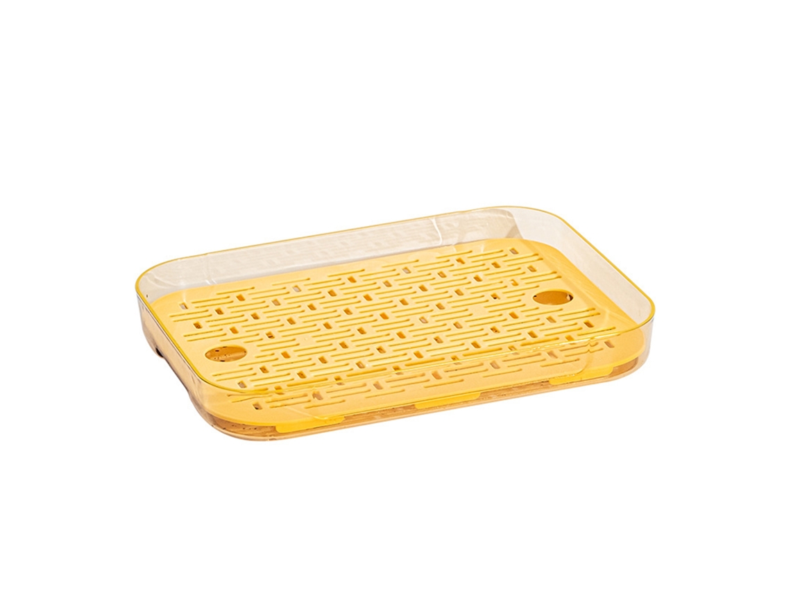 Bandeja de Secagem LAXISCREED Rectangular Dourado Âmbar
