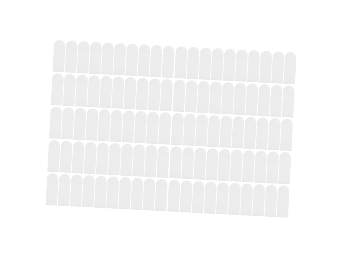 Fita Adesiva Dupla Face Lurrose, 100 Unidades, Resistente, para Artesanato, Fotografia, Scrapbooking e Embrulho