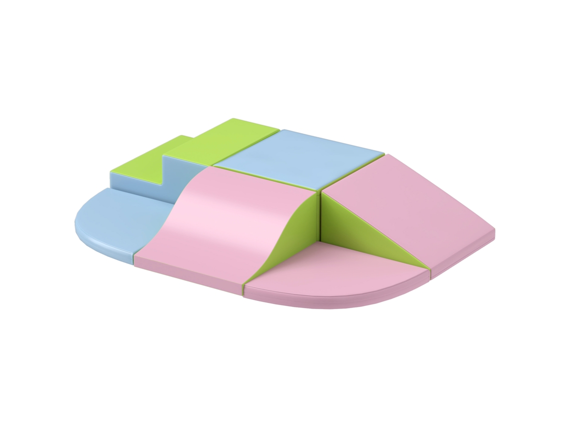 Módulo de Habilidades Motrices Bebê 6pcs Epe (curso Pré escolar, Multicolor)