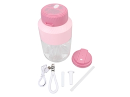 Liquidificador Portátil Recarregável 1l Rosa Sem Fio