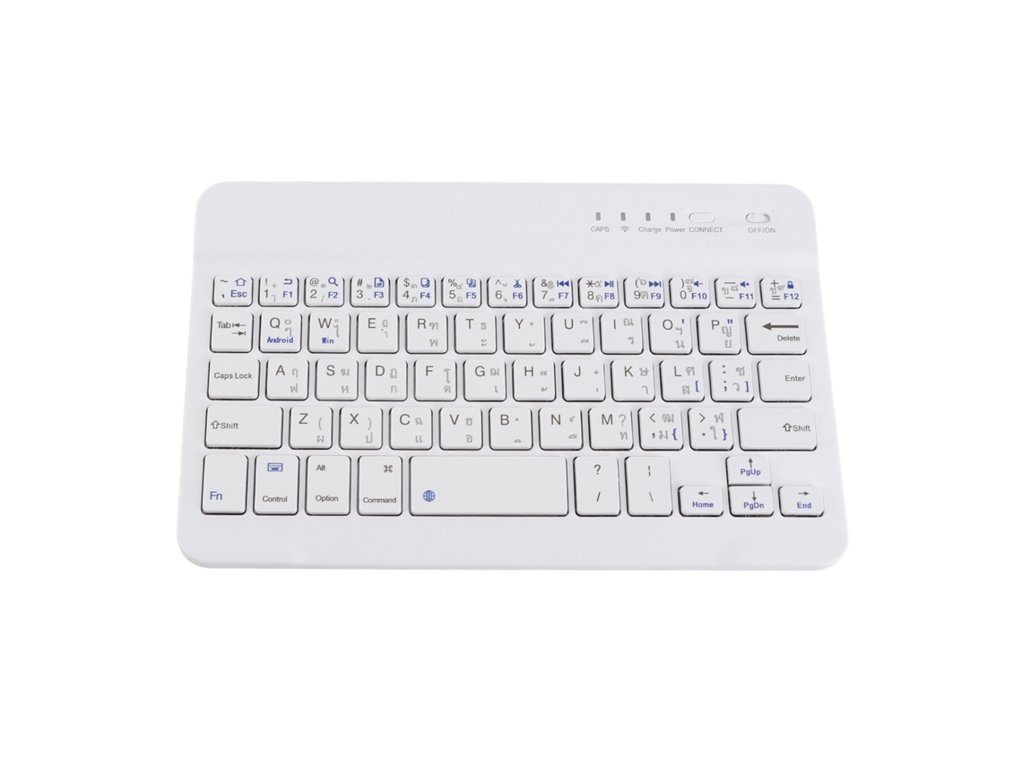 Mali teclado Bluetooth Sem Fio Ultra Slim com Pé de Tesoura 40h Bateria para Android/win Idioma Tailandês/inglês