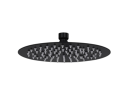 Cabeça Chuveiro Vidaxl Preto Aço Inoxidável (20cm)