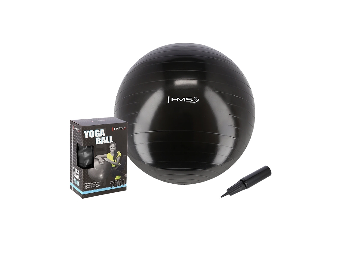 Bola De Ginástica Anti-rebentamento De 75 Cm, Preta