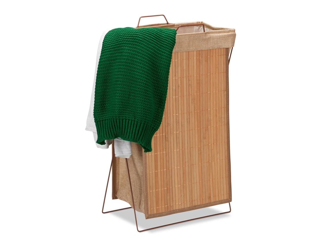 Cesto De Roupa De Bambu
