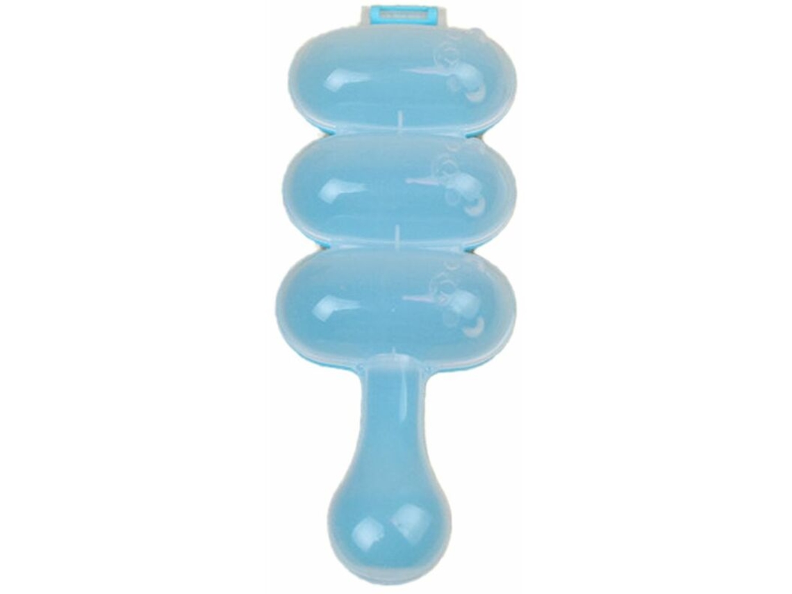 Conjunto De Molde Para Bolinhos Arroz Sushi, 1 Molde Para Arroz De Sushi, 1 Agitador De Bolinhos Arroz Com Espátula(azul)