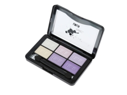 Paleta de Sombras Ubub com 6 Cores Cintilantes