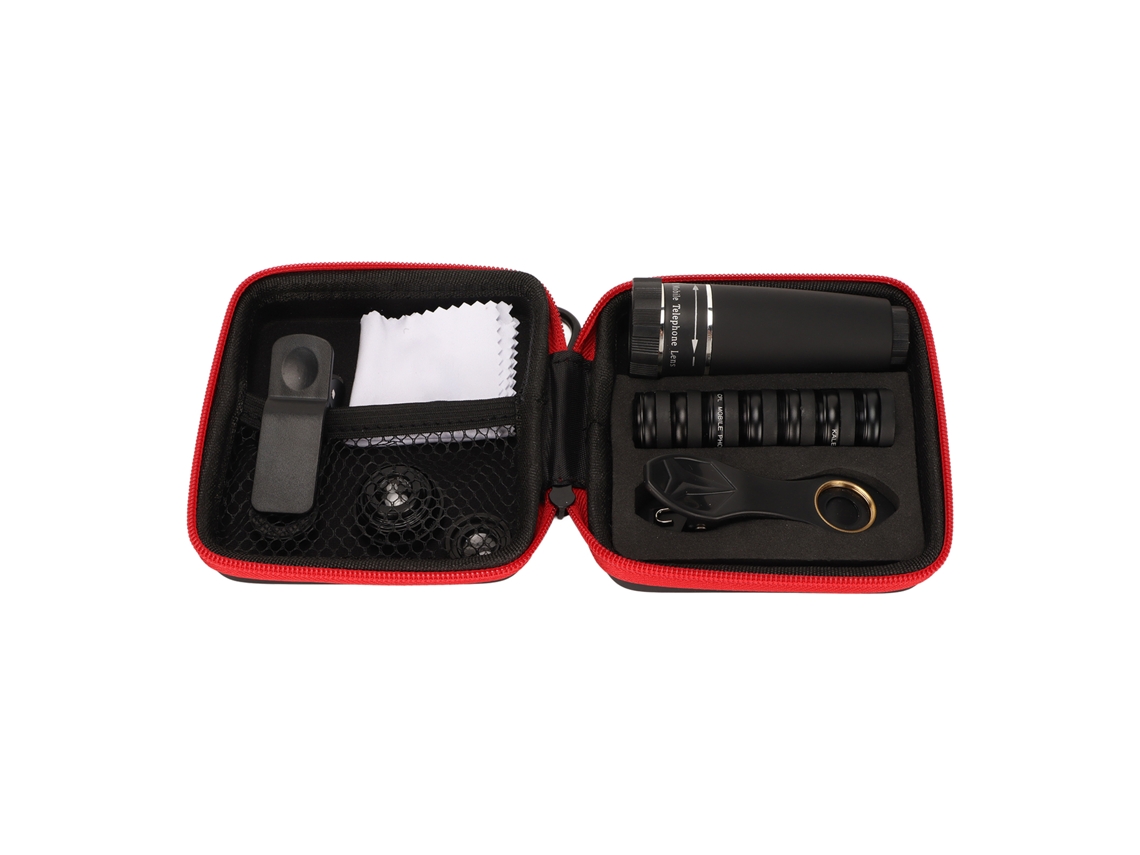 Kit Lentes Celular LAXISCREED 10 em 1 Hd Foco Ajustável