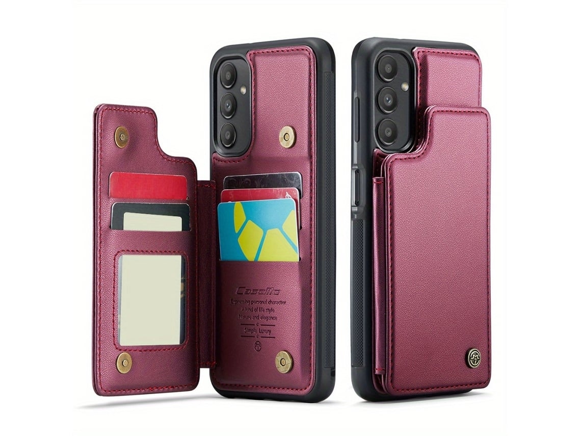 Capa Para Samsung Galaxy A34 Rojo Veanxin