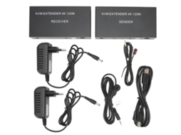 Mali extensor de Interface Multimídia 4k Hd com Kvm Sobre Cat5e/6, Alcance 120m, Plugue Eu