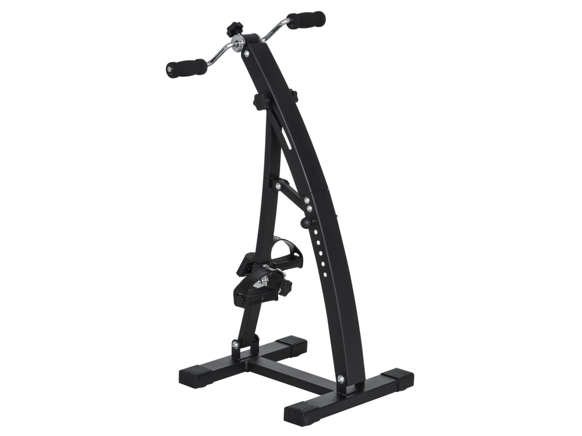 Bicicleta Ergométrica Pedal Preto 40x42,5x100 Cm Braço Altura Guidão Ajustável