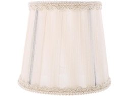 Estilo Simples para Lâmpada E14, Fácil de Instalar em Tecido Bege, Suaviza a Luz para o Quarto e SFUSHOS