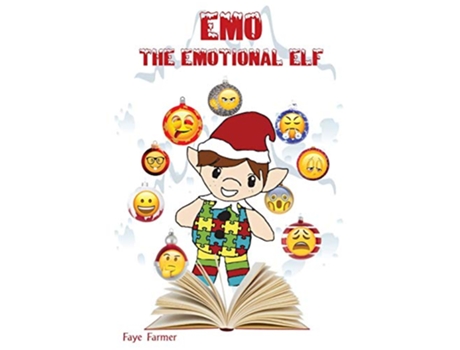 Livro Emo the Emotional Elf de Faye Farmer (Inglês)
