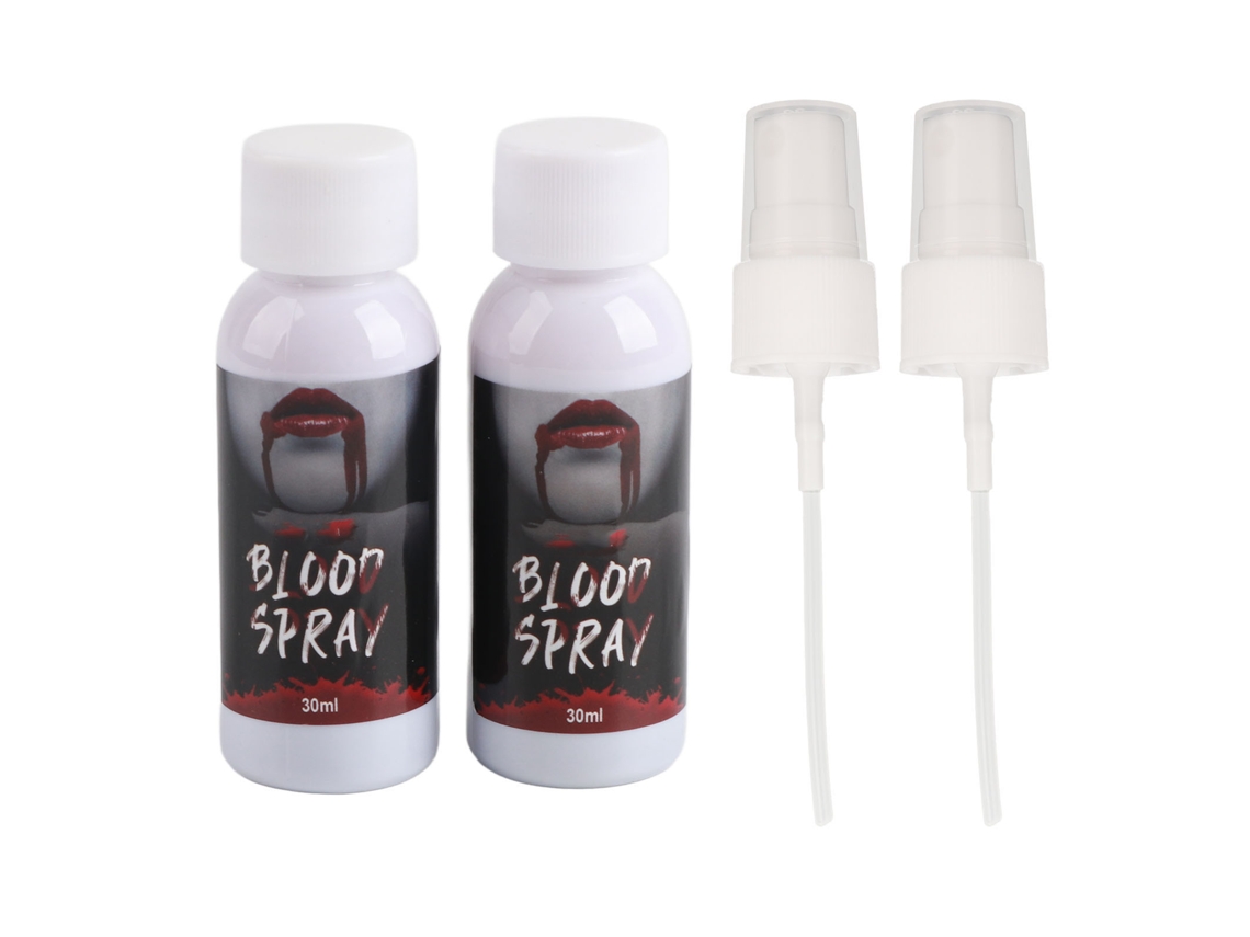 Spray De Sangue Falso Realista Lavável