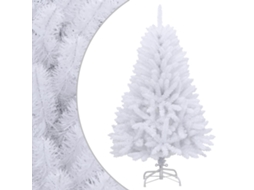 Vidaxl Árvore De Natal Artificial Articulada Com Suporte 150 Cm Branco