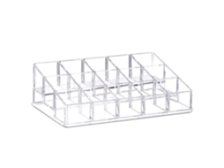 Organizador cosmético transparente