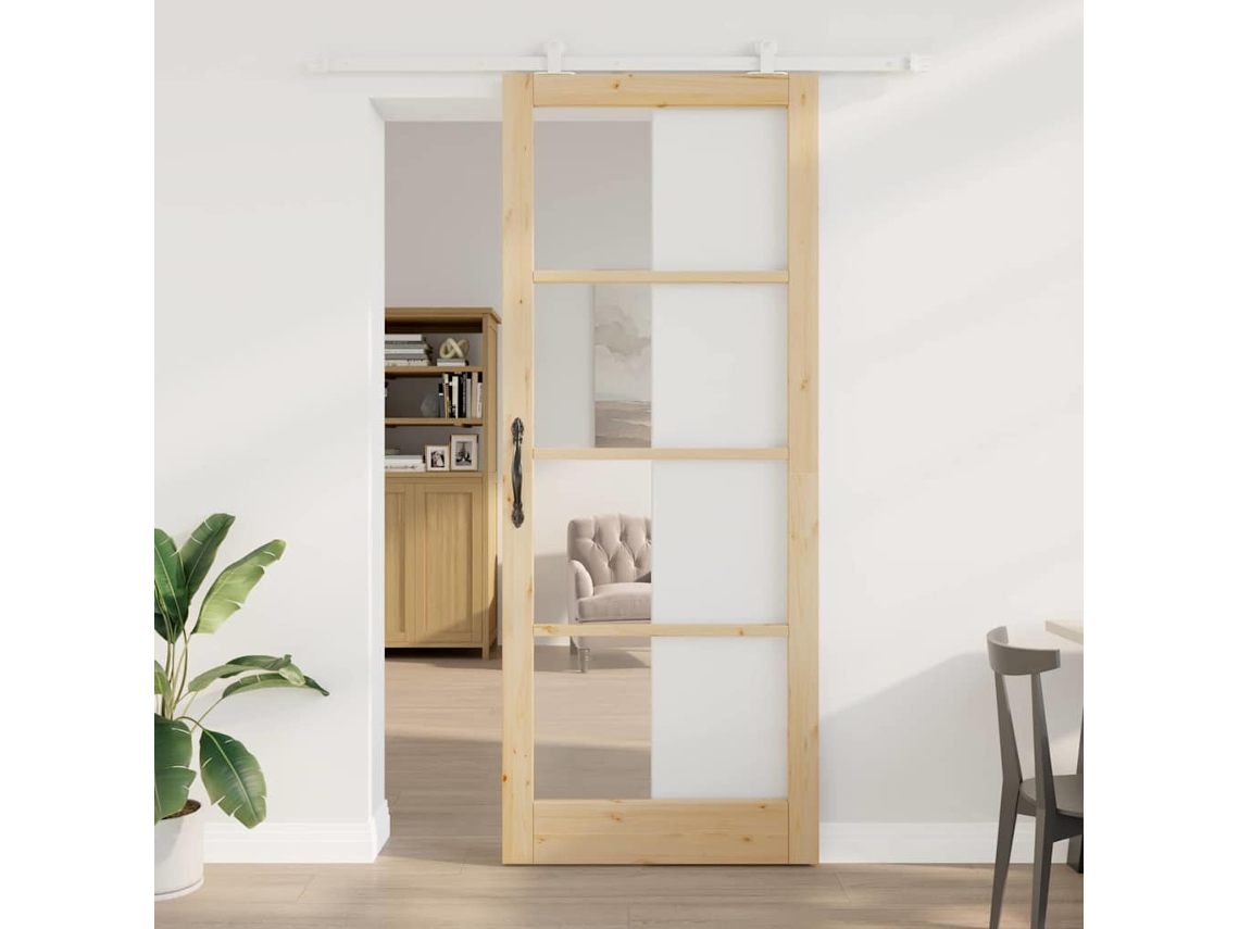 Vidaxl Porta Deslizante Orkdal 93 X 232 Cm Natural