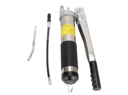 Kit De Pistola De Graxa Inox 800ml Oleador Manual Com Engrenagem Dupla Para Manutenção Veicular