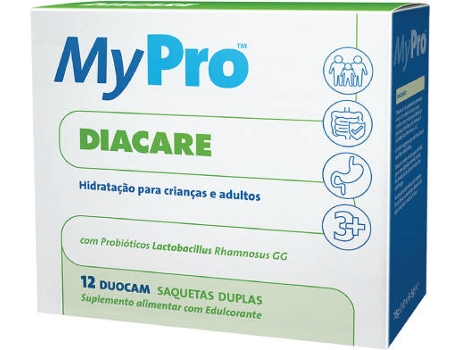 Suplemento Alimentar DIACARE MyPro Hidratação + Probióticos (12 saquetas)