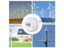 Gerador de Ímã Permanente LAXISCREED de 200w 12v Trifásico para Turbinas Eólicas Verticais e Horizontais