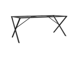 Dining Table Leg, Dining Table Legs Vidaxl Preto Metal