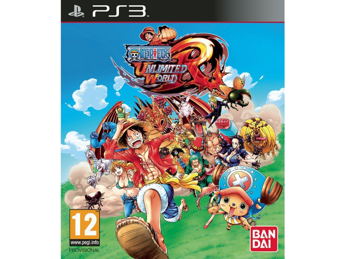 Jogo PS3 ONE PIECE Unlimited World Red