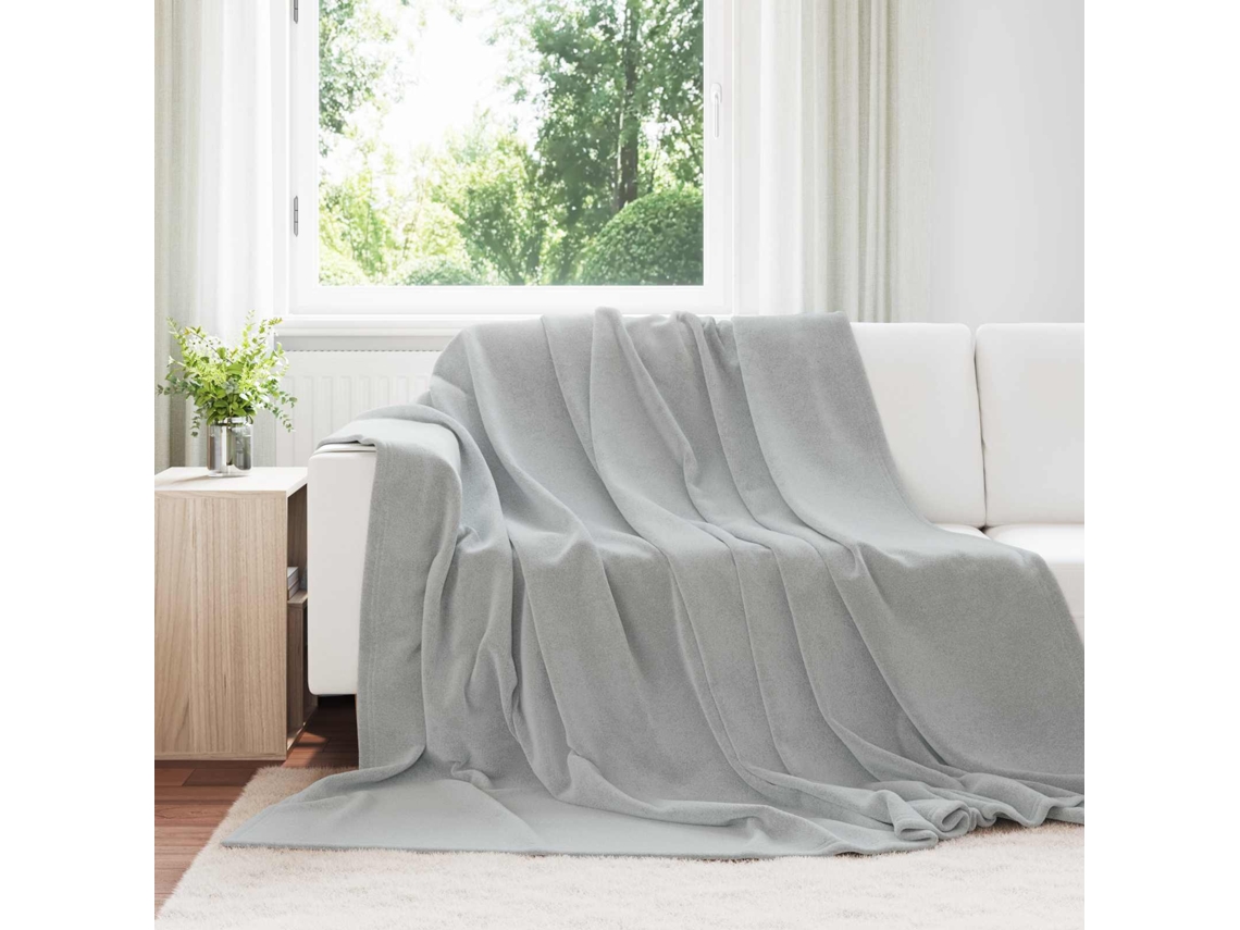 Vidaxl Cobertores De Sofá 6 Unid. Cinzento 240 X 270 Cm 10.11 Kg Lã