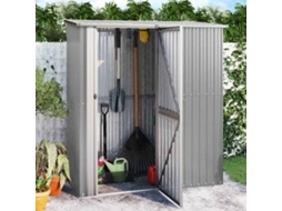 Vidaxl Abrigo De Jardim 180,5x97x209,5 Cm Aço Galvanizado Cinzento