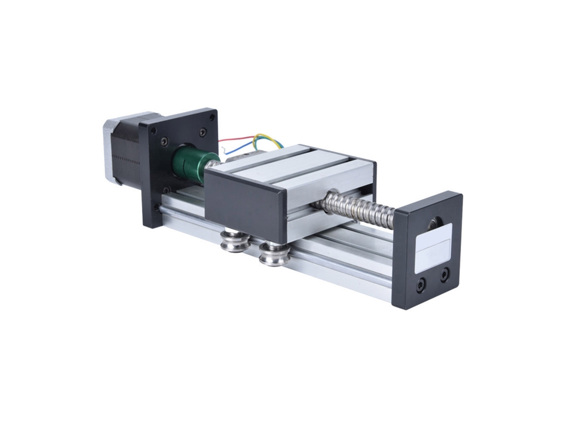 Laxiscreed Guia Linear Com Fuso De 100mm Para Cnc, Compatível Com Motor 42, Alta Precisão